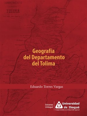 cover image of Geografía del Departamento del Tolima